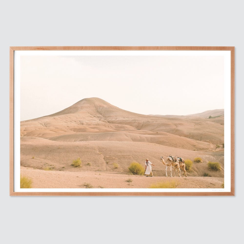 The Citizenry Agafay Desert Wall Art No Frame | 20 in. x 30 in. | Brown - Image 5