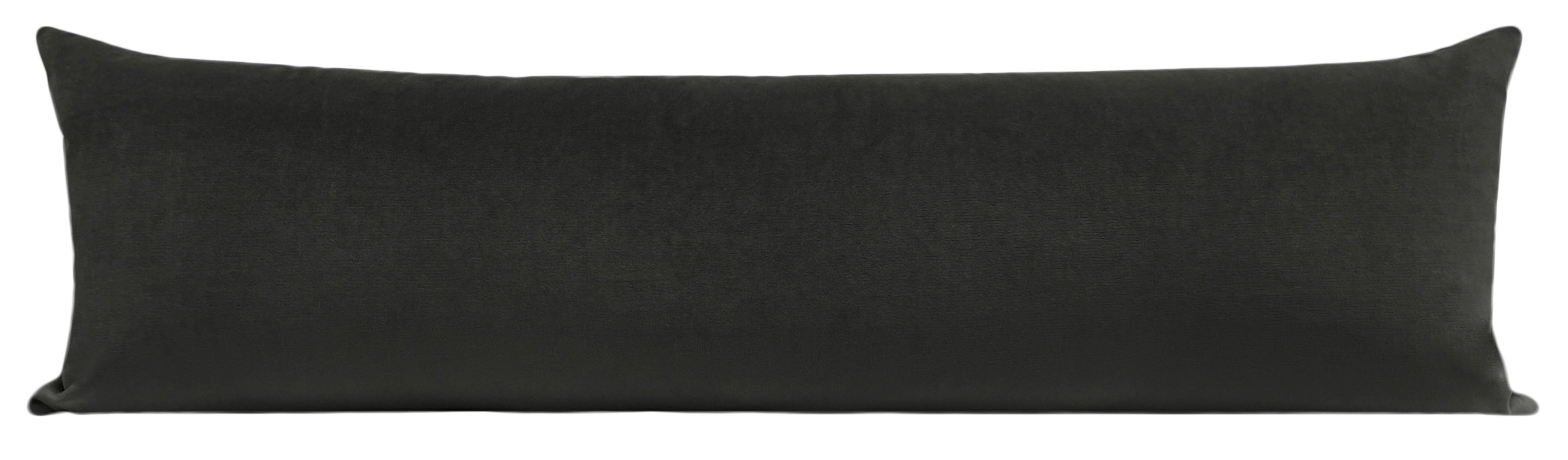 THE XL LUMBAR :: SOCIETY VELVET // GRAPHITE - 14" X 48" - Image 3