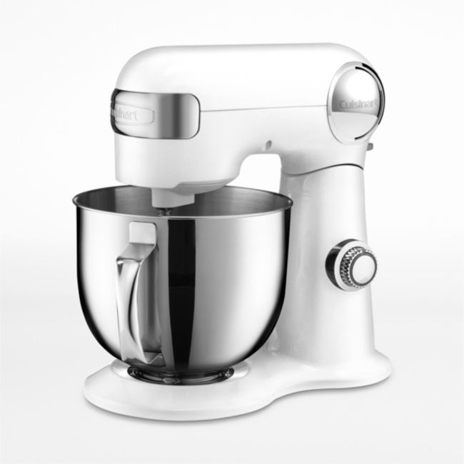 Cuisinart ® Precision Master ™ Linen White 5.5-Qt. Tilt-Head Stand Mixer - Image 0