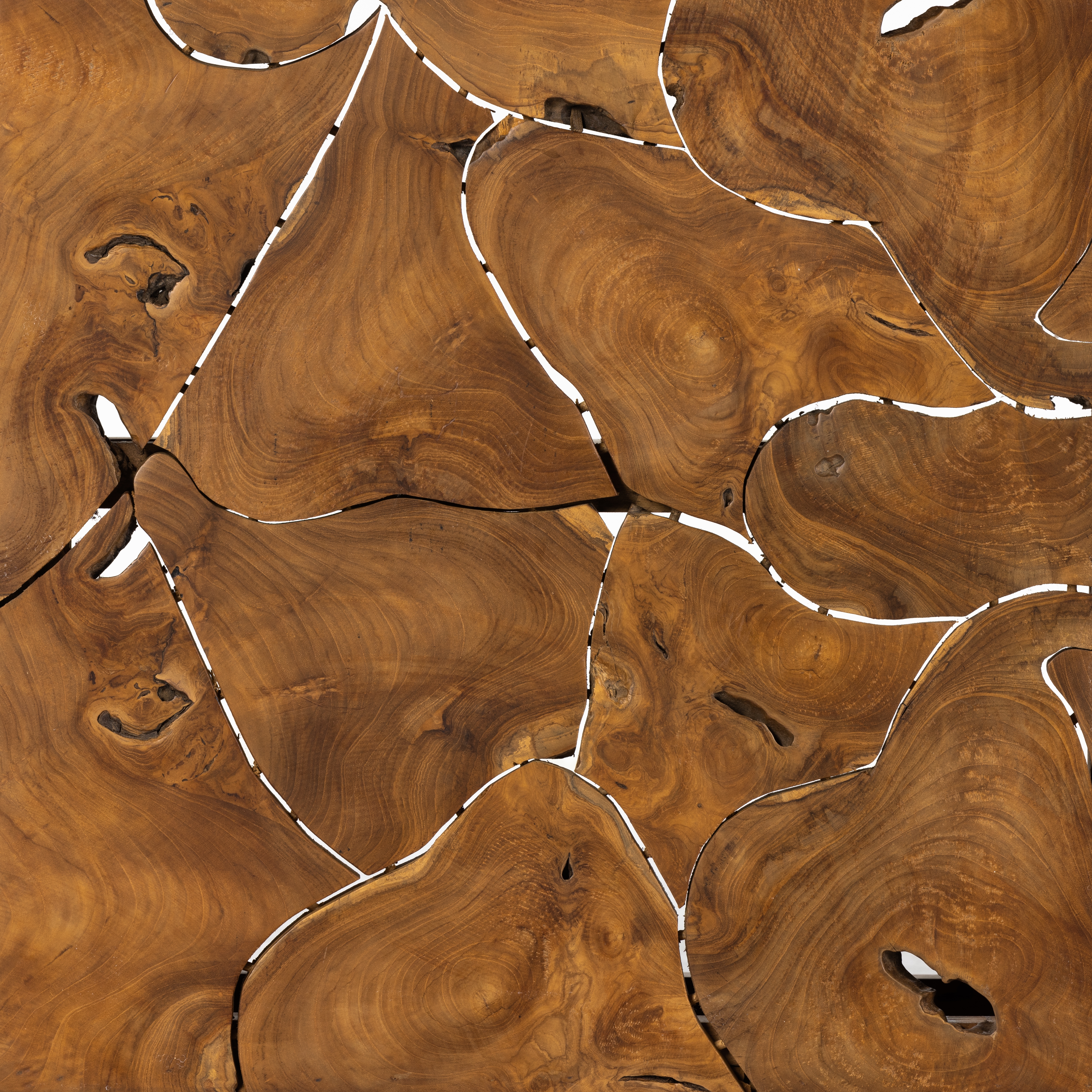 Tomlin Outdoor Bunching Table - Teak Root - Image 6