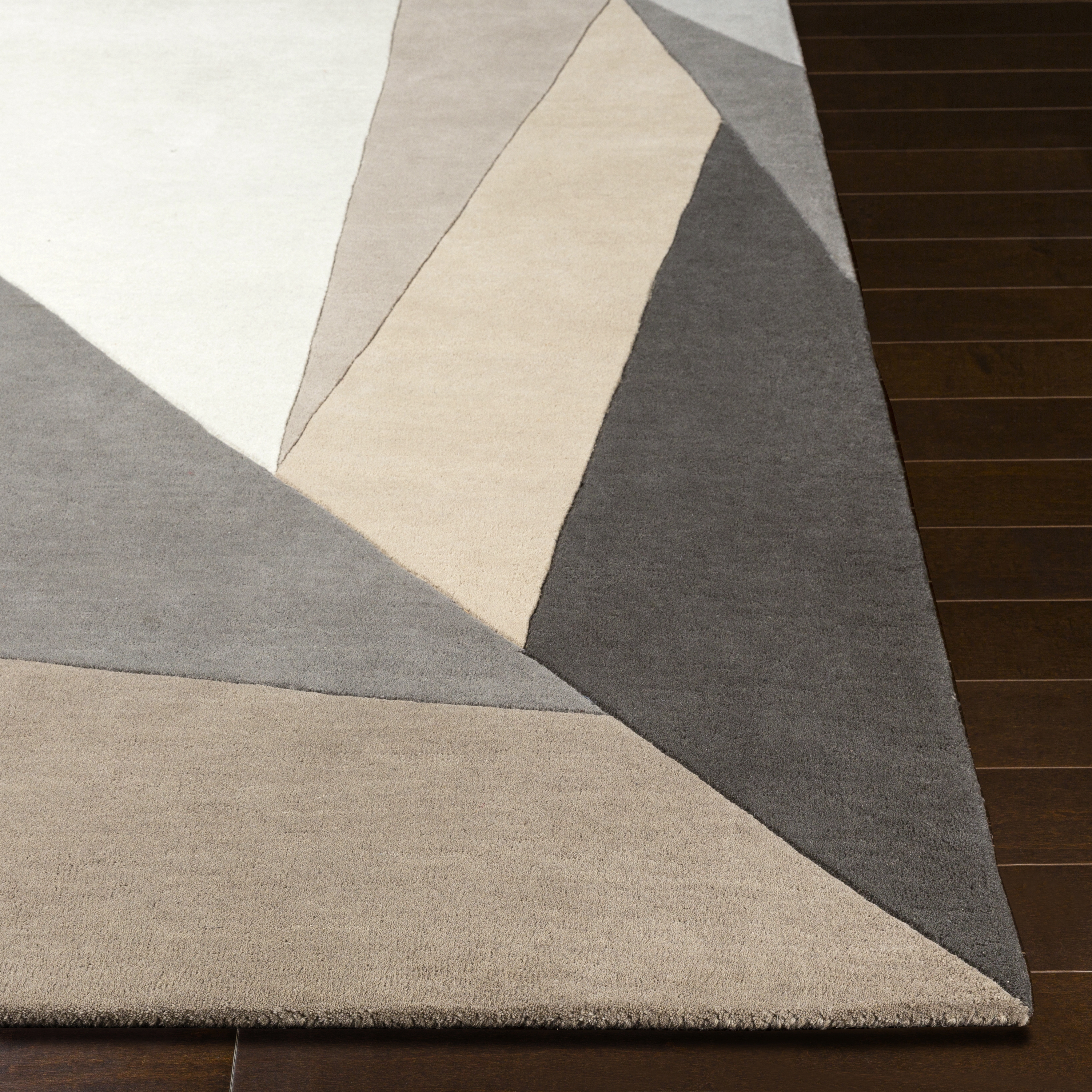 Livabliss Forum Beige Indoor 2' x 3' Handmade Rug - Image 2