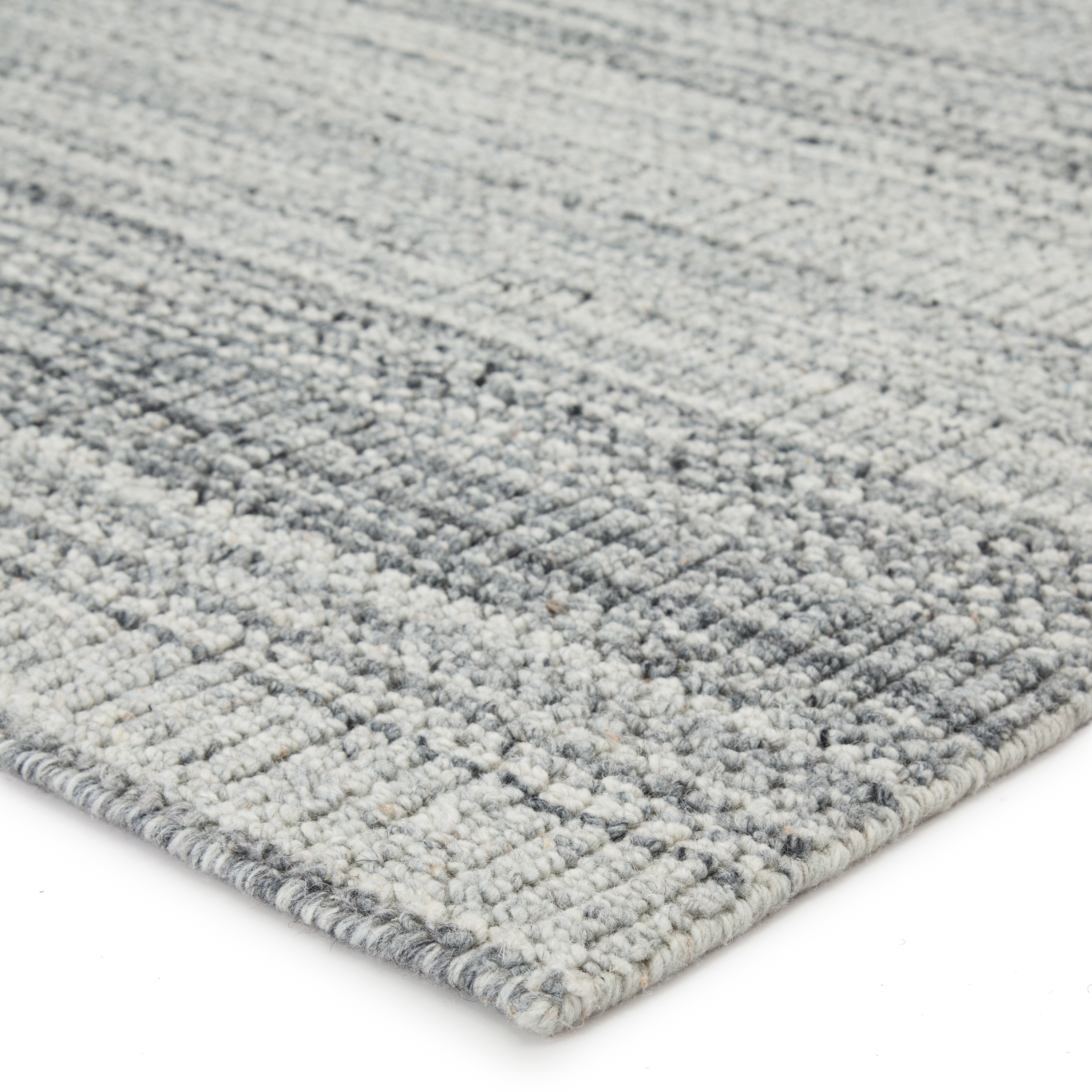 Halden Handmade Solid Gray Area Rug (9'X12') - Image 1