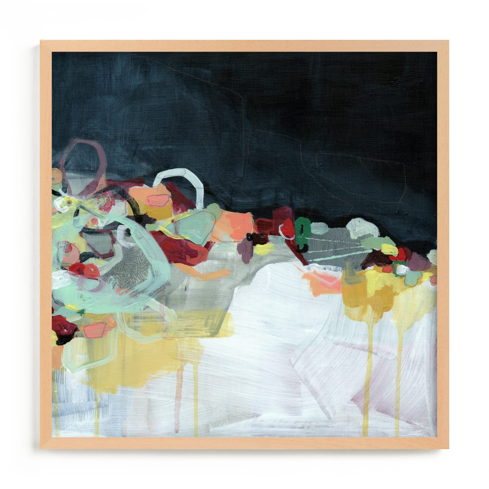 Abstract Landscape (Dark) Open Edition Fine Art Print - Image 0