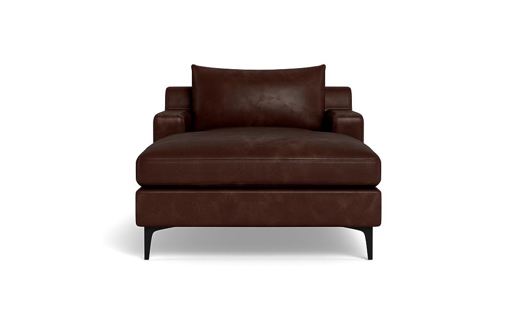 Sloan Leather Chaise Lounge - Image 0