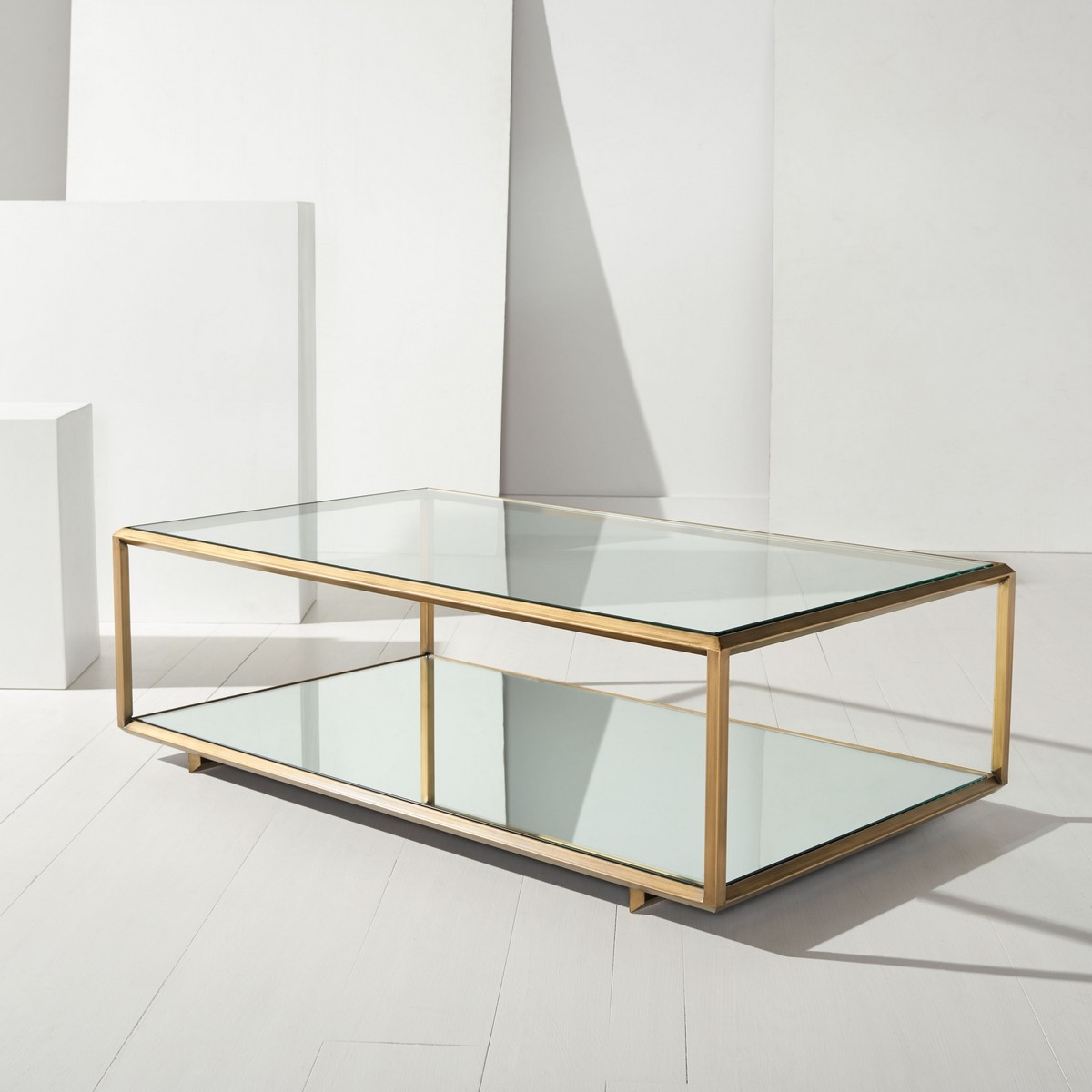 Florabella Mirrored Coffee Table - Bronze - Image 8