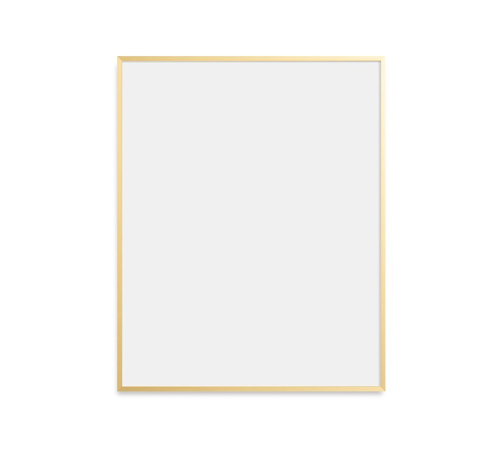 Metal Gallery Frame, No Mat, 24x30 - Matte Gold - Image 0