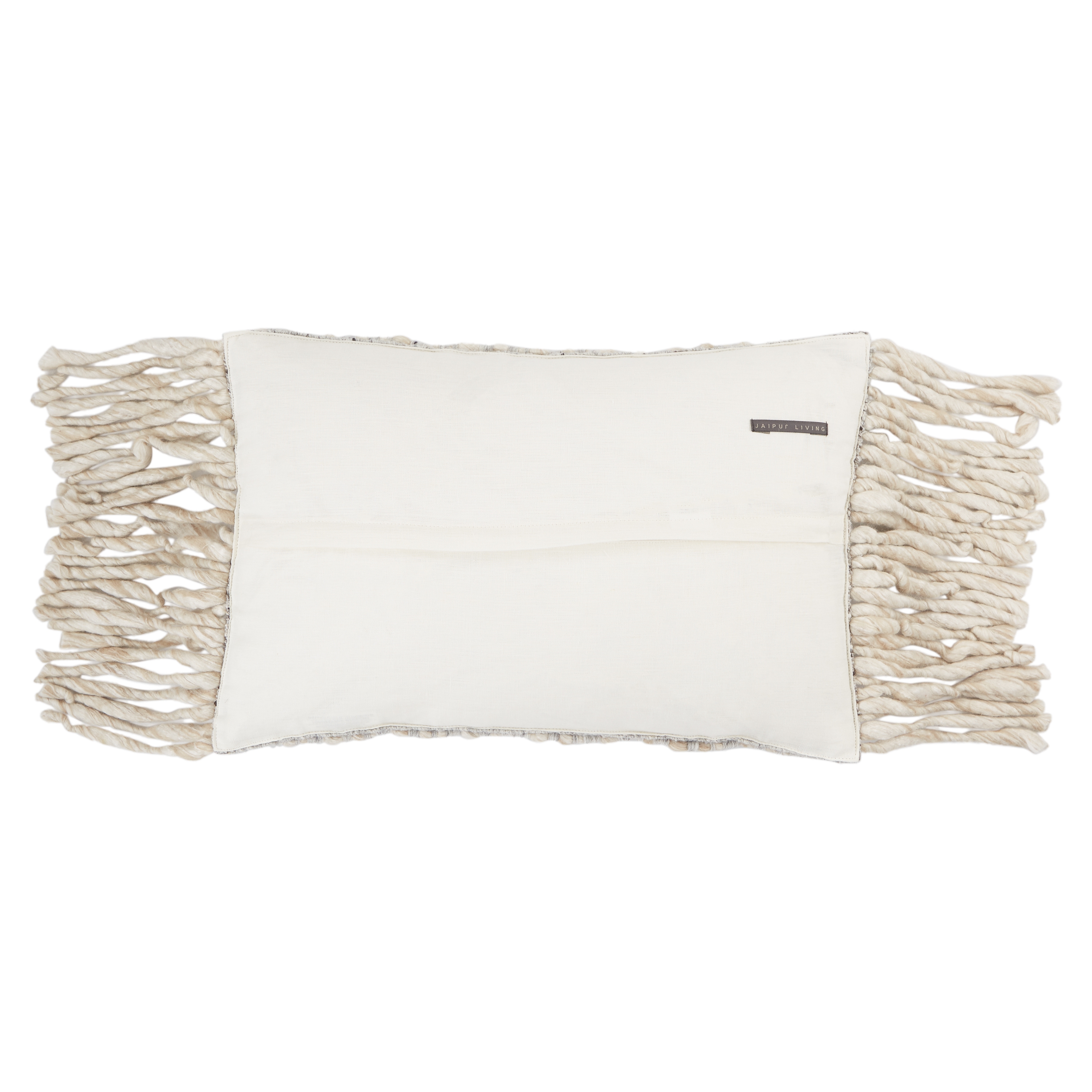 Cilo Lumbar Pillow, Tapioca, 24" x 16" - Image 1