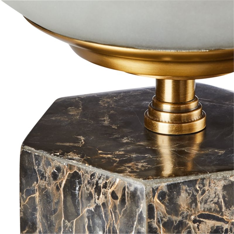 Charade Marble Globe Table Lamp - Image 4