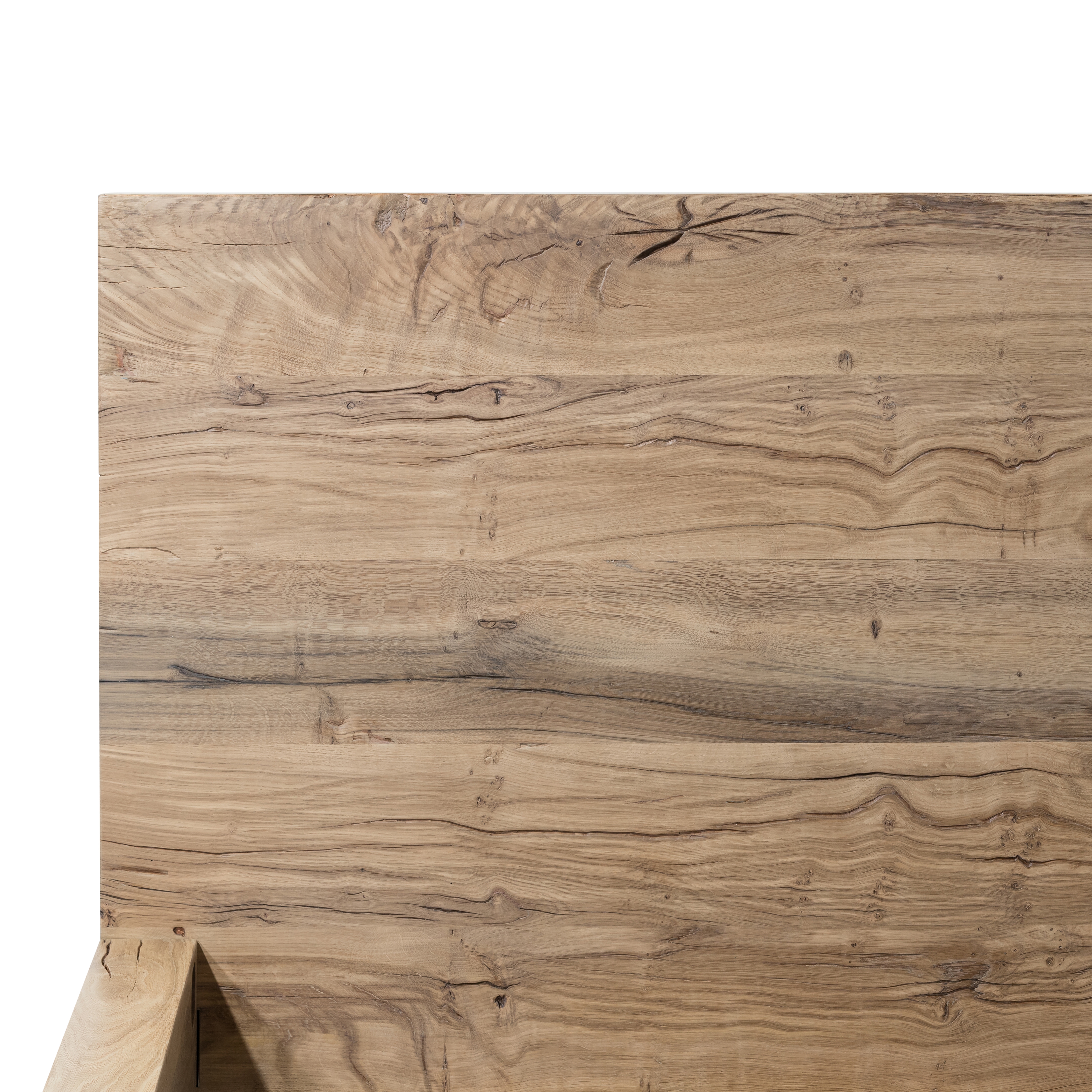 Lia Bed-Natural Reclaimed French Oak-Q - Image 2