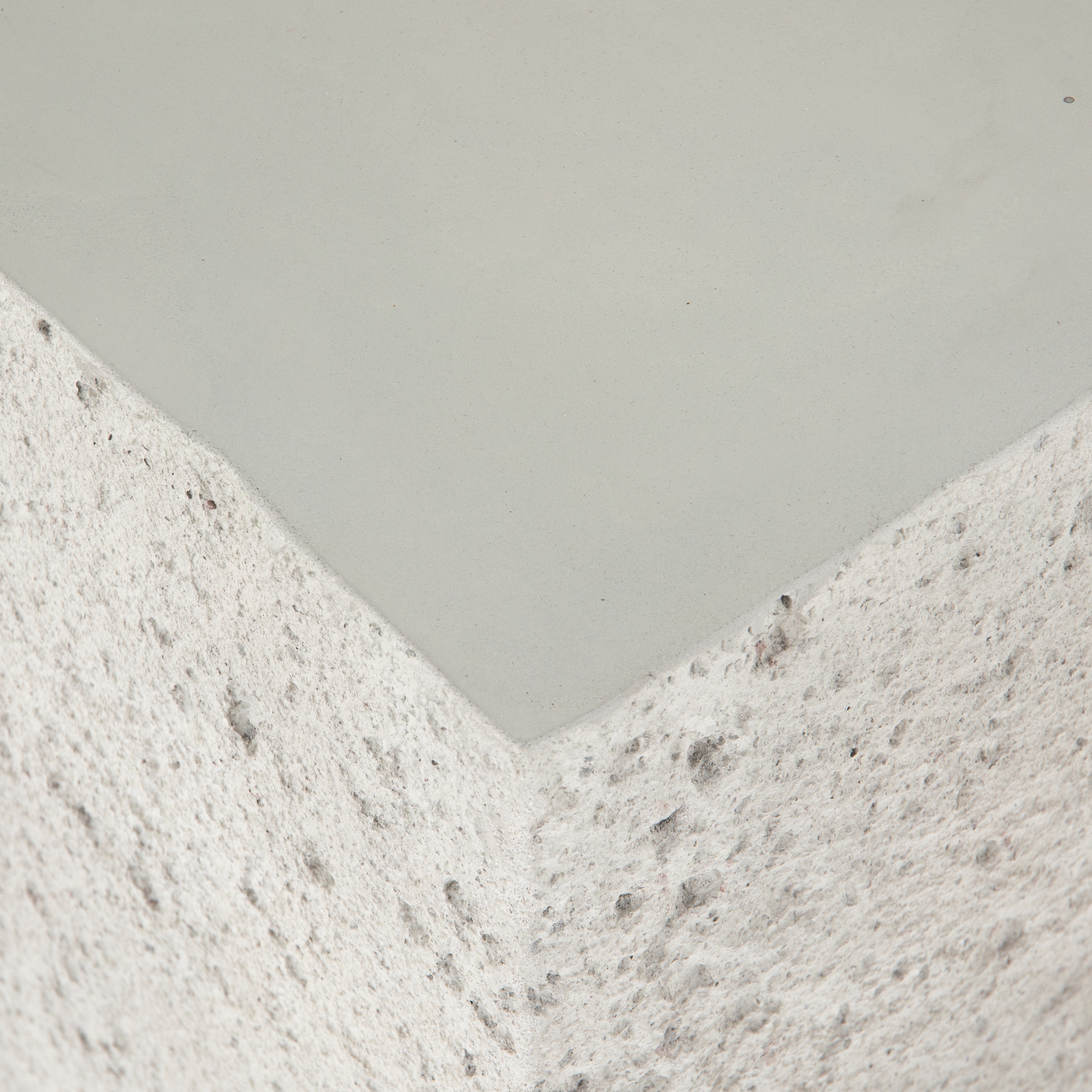 Otero Outdoor Square End Table - Matte Stone - Image 5