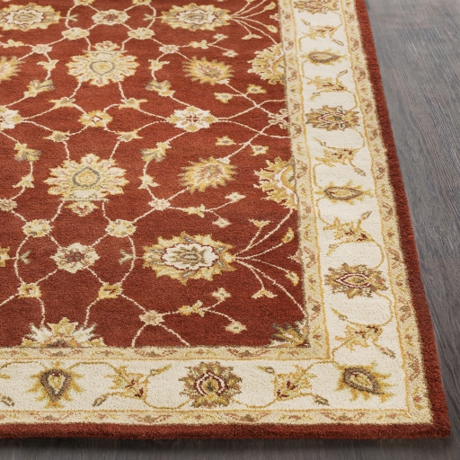 Middleton Red Indoor 9' x 13' Handmade Rug - Image 1