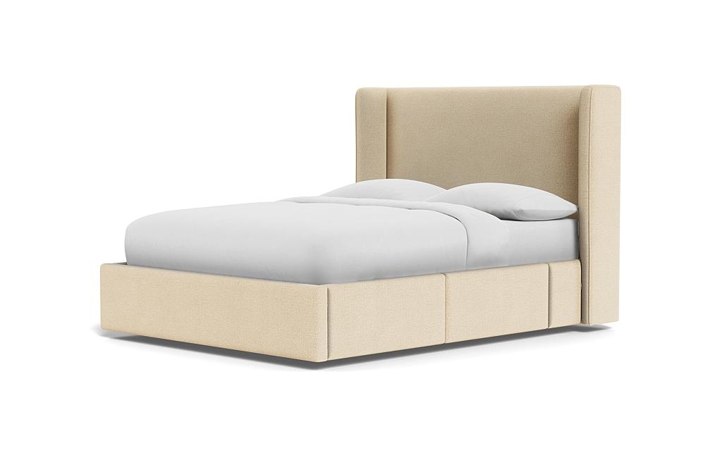 Graham Upholstered Bed with Storage Option - Image 2