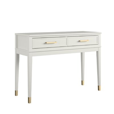 Westerleigh 41" Console Table, White - Image 0