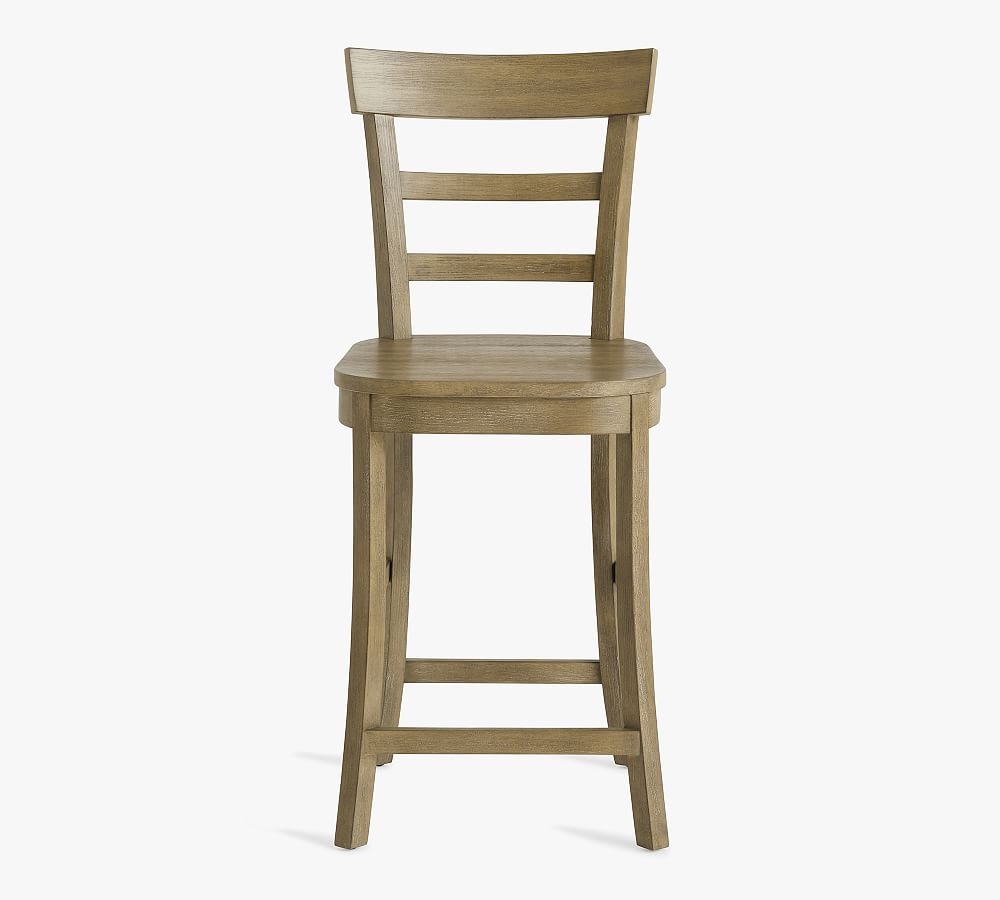 Liam Counter Stool, Weathered Gray - Image 0