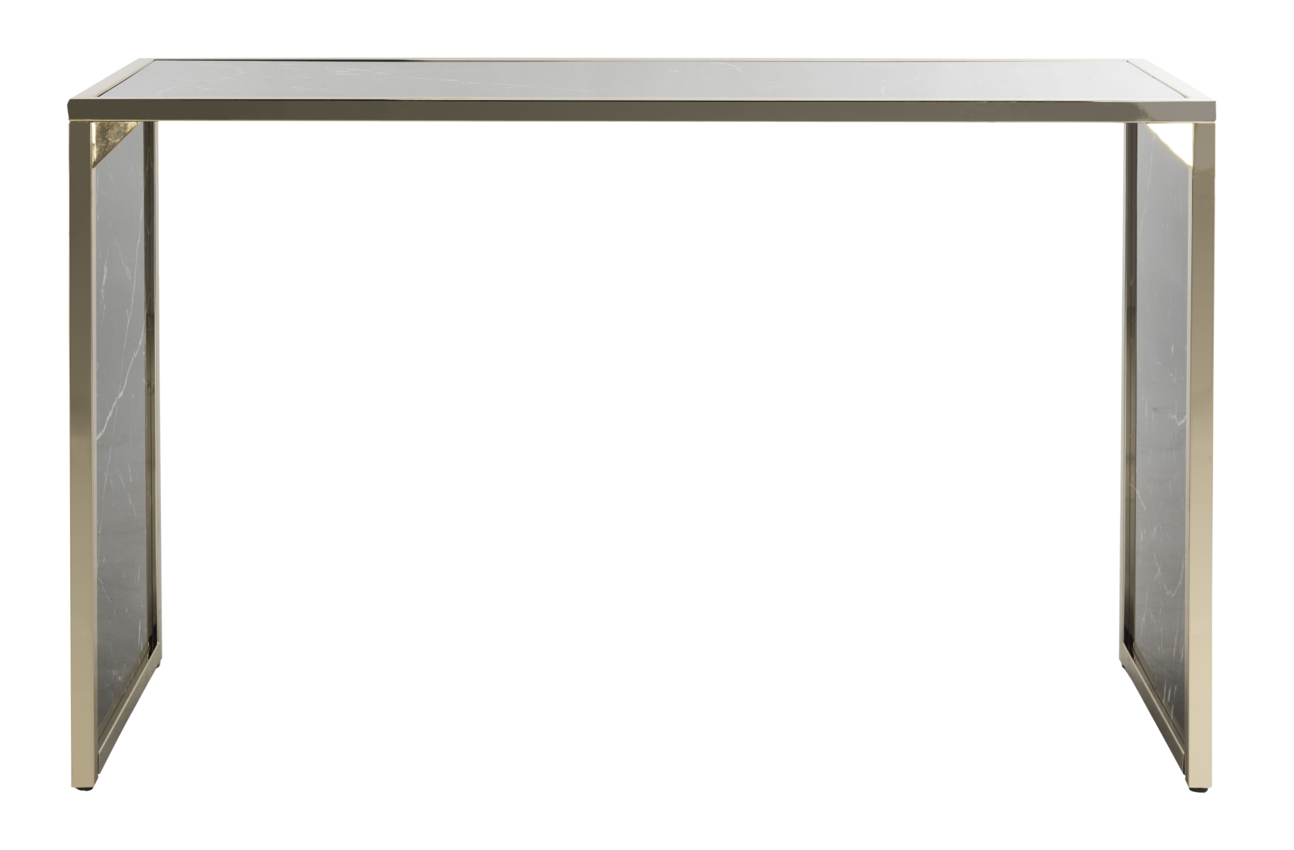 Kylie Console Table - Black / Brass - Safavieh - Image 0