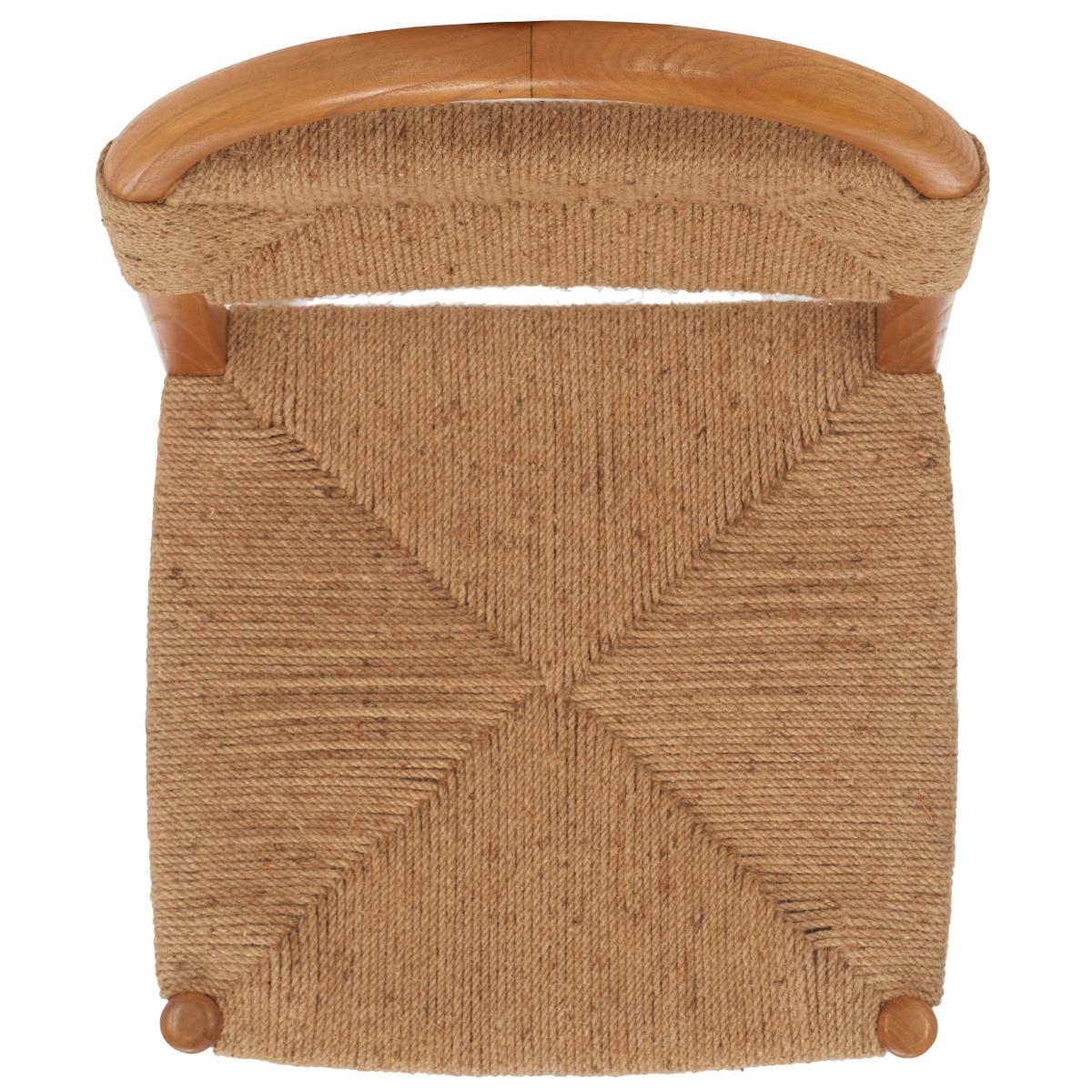 Ottilie Dining Chair - Brown / Natural - Safavieh - Image 6