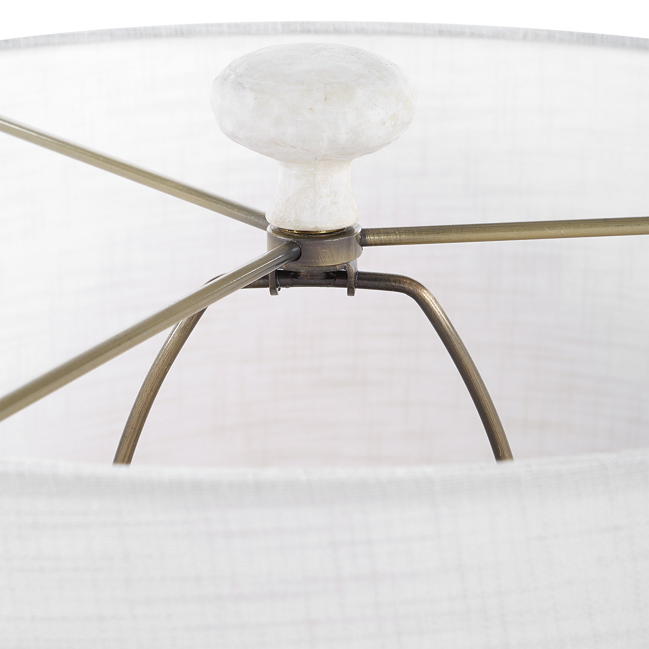 Sonata Textured White Table Lamp - Image 6