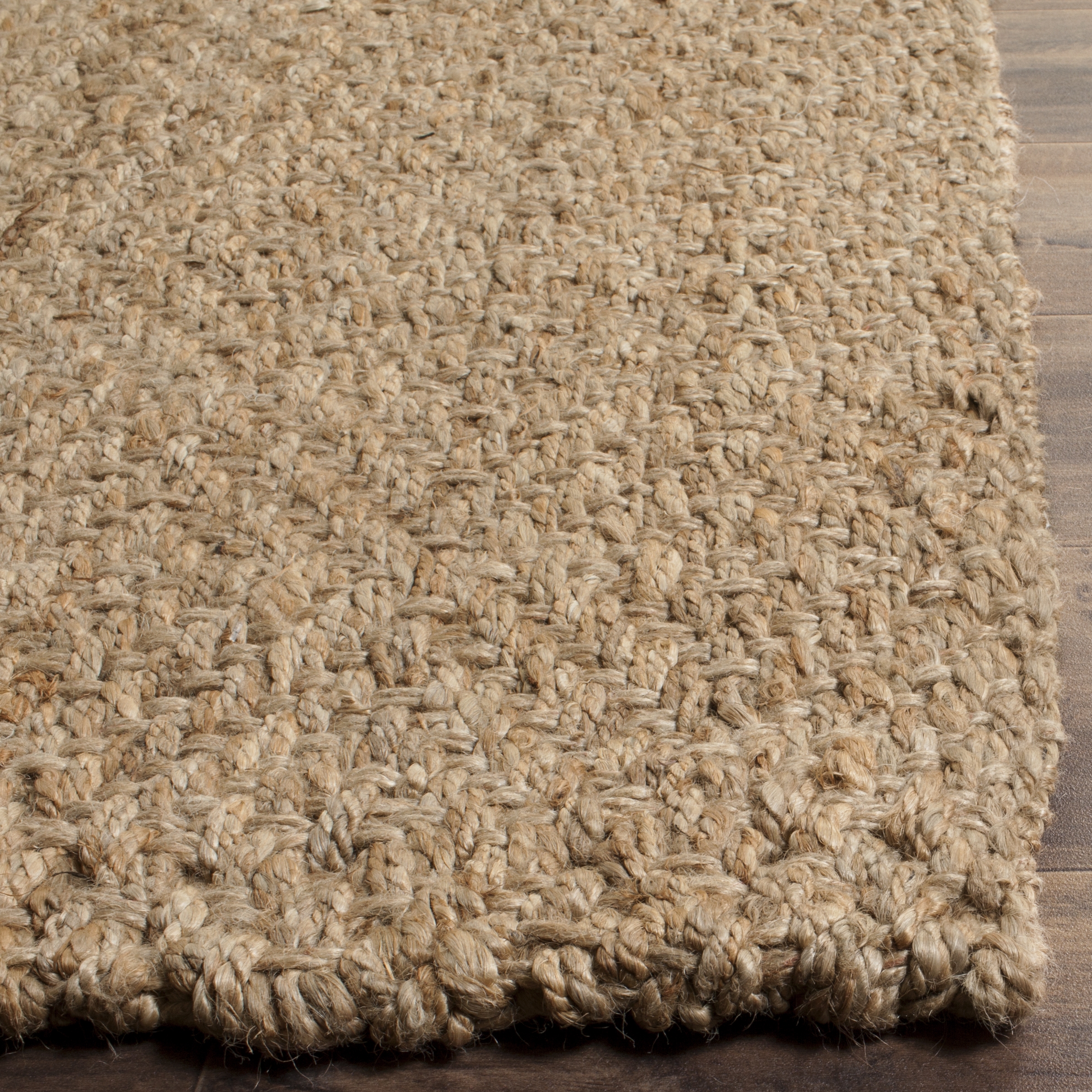 Arlo Home Hand Woven Area Rug, NF181A, Natural/Natural,  9' X 12' - Image 1
