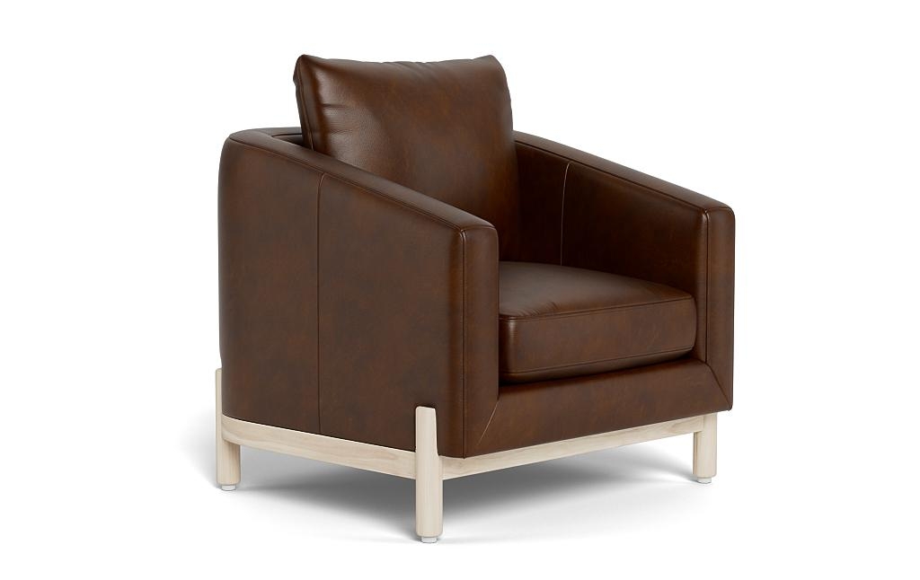 Oslo Leather Petite Chair - Image 1