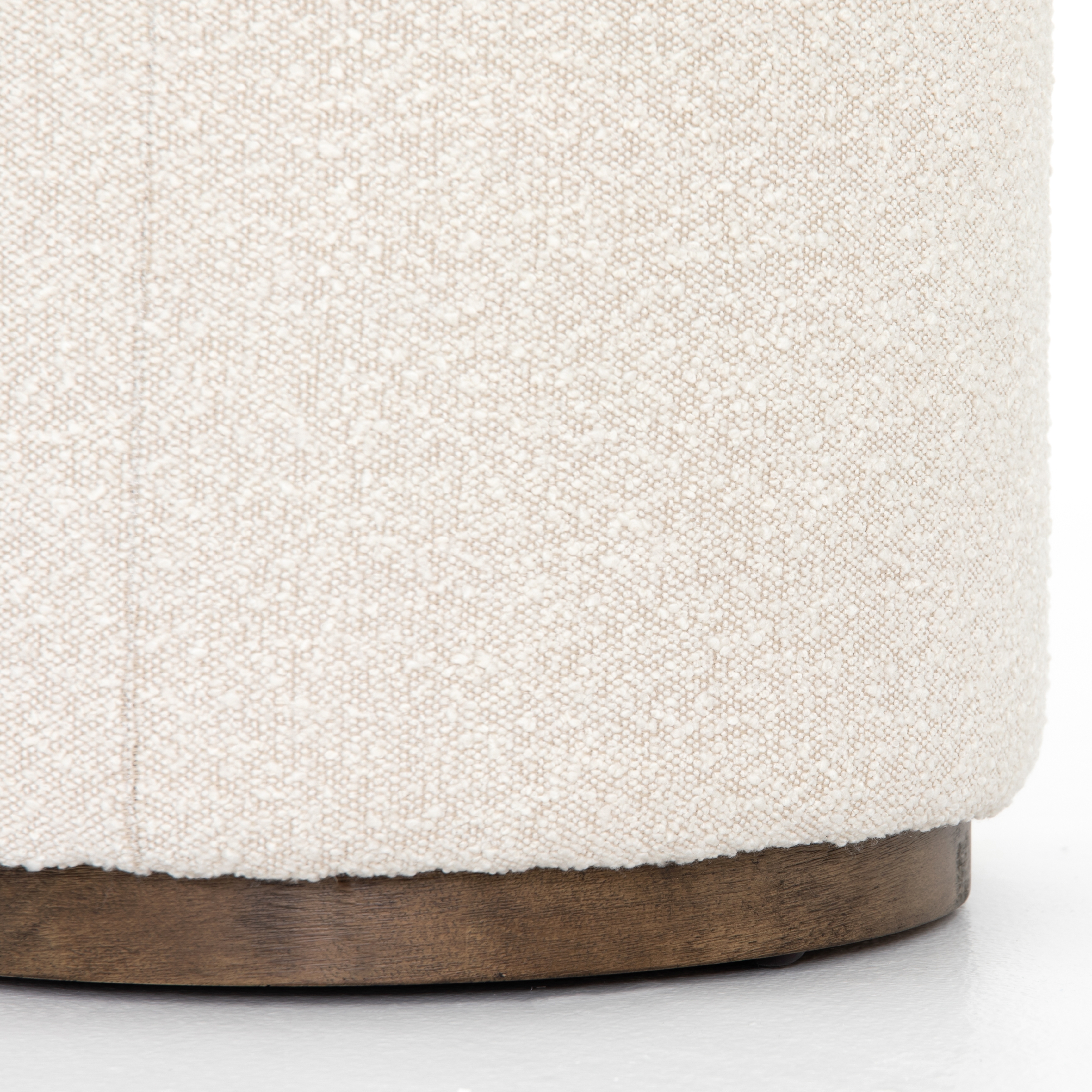 Sinclair Round Ottoman-Knoll Natural - Image 8