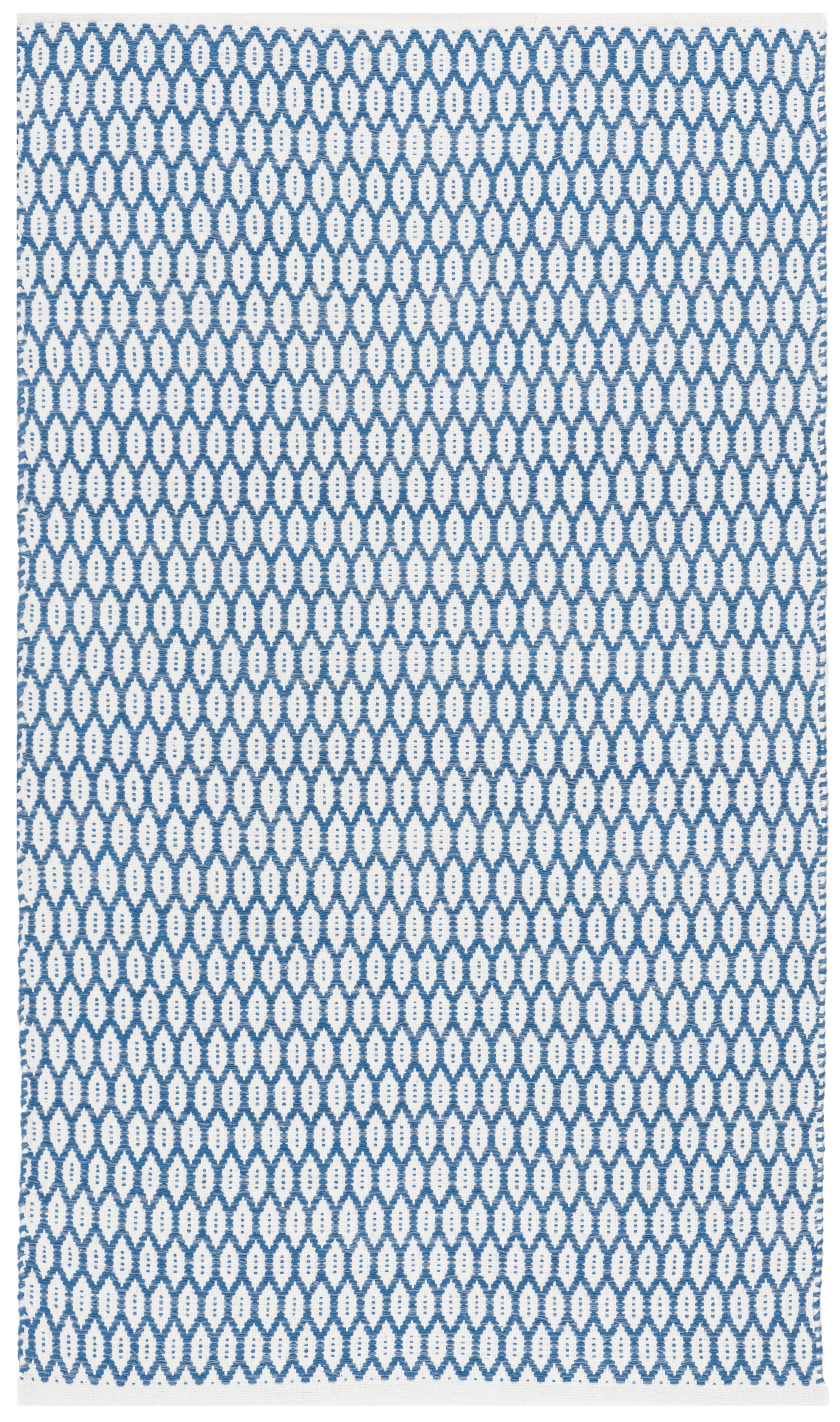 Arlo Home Hand Woven Area Rug, MTK608B, Blue/Ivory,  3' X 5' - Image 0