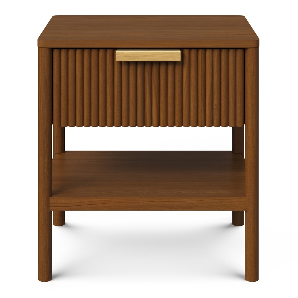 Liv 1-Drawer Nightstand - Walnut - Image 2