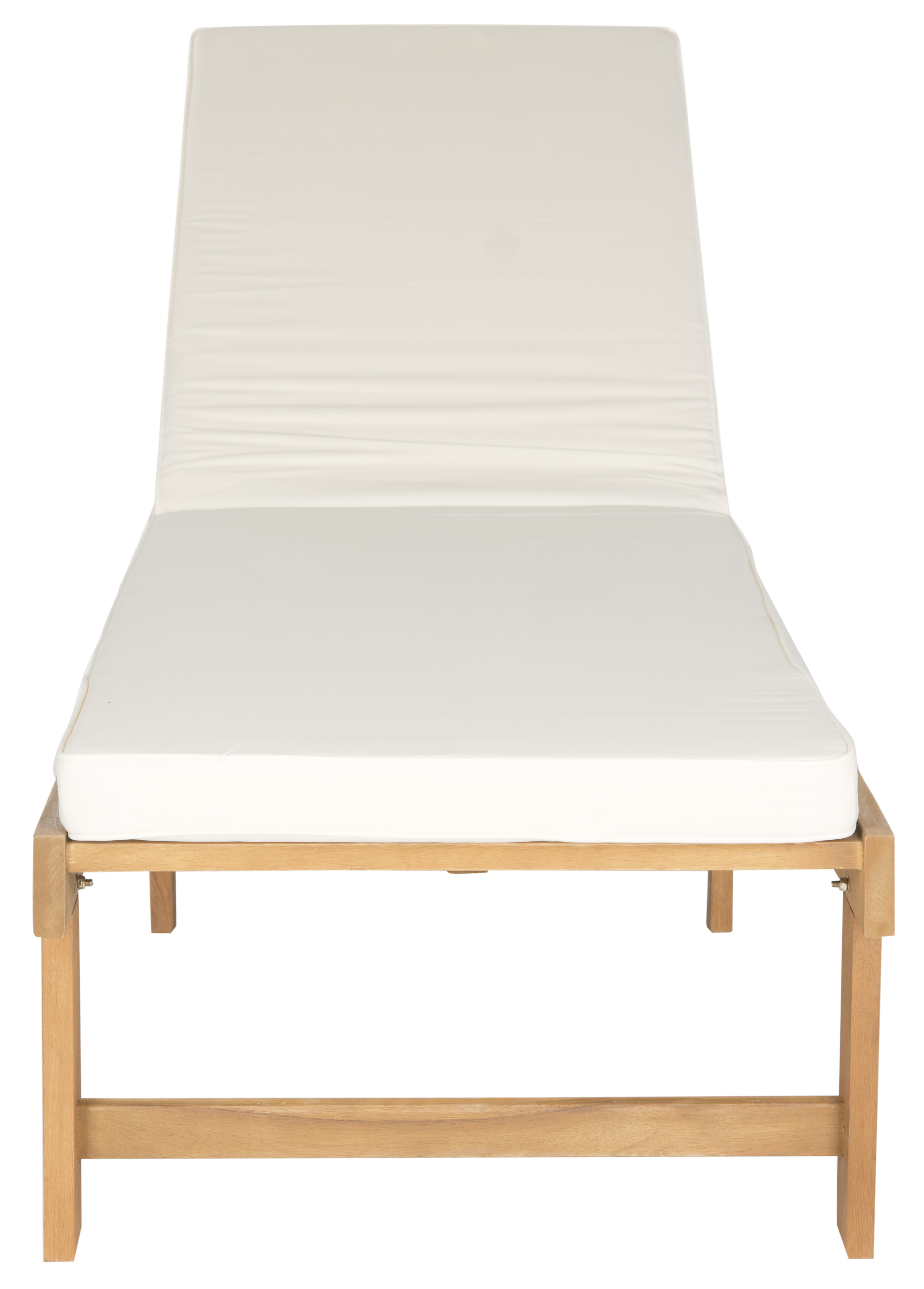 Inglewood Chaise Lounge Chair - Natural/Beige - Safavieh - Image 1