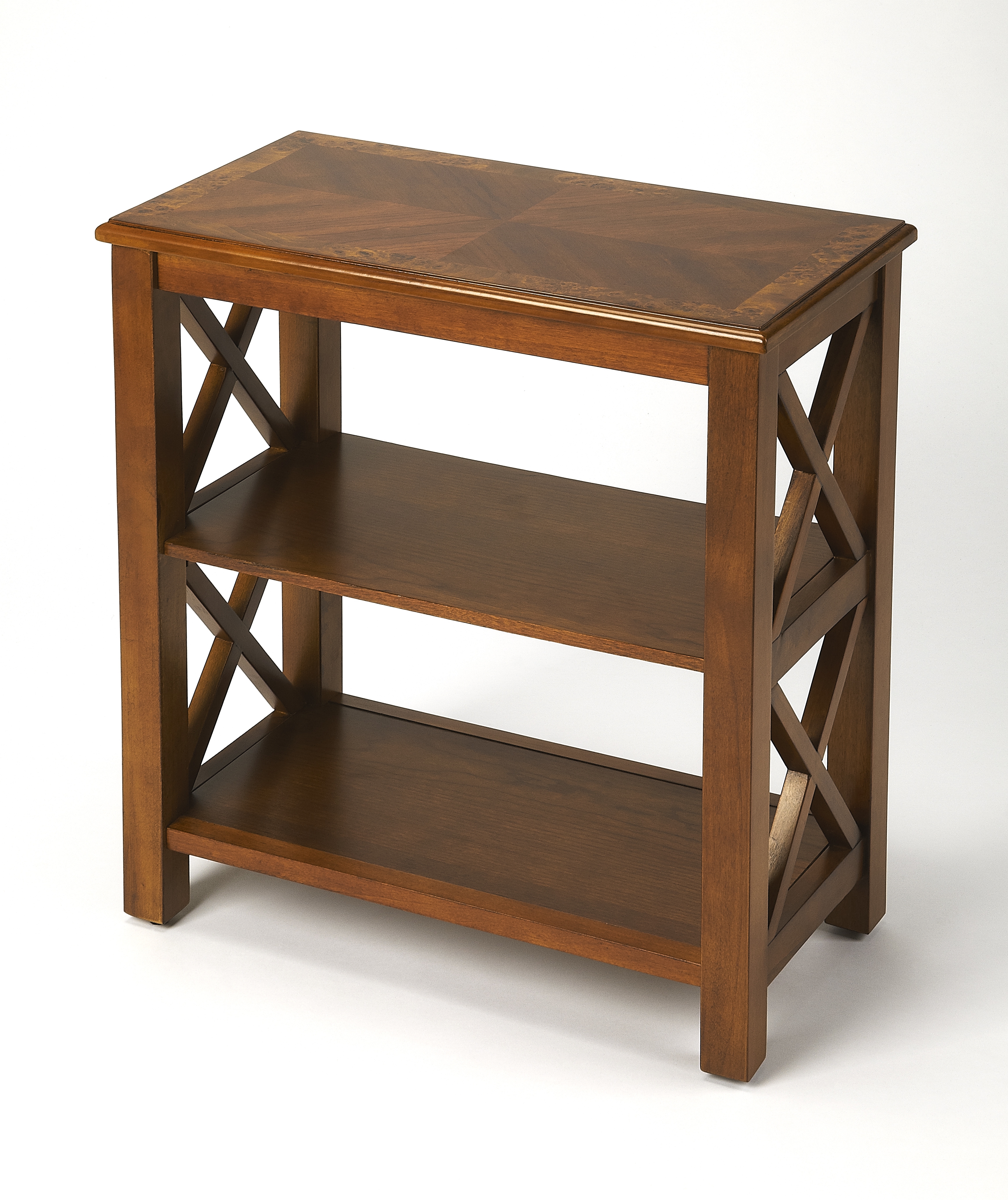 Vance Olive Ash Bookcase - Image 0