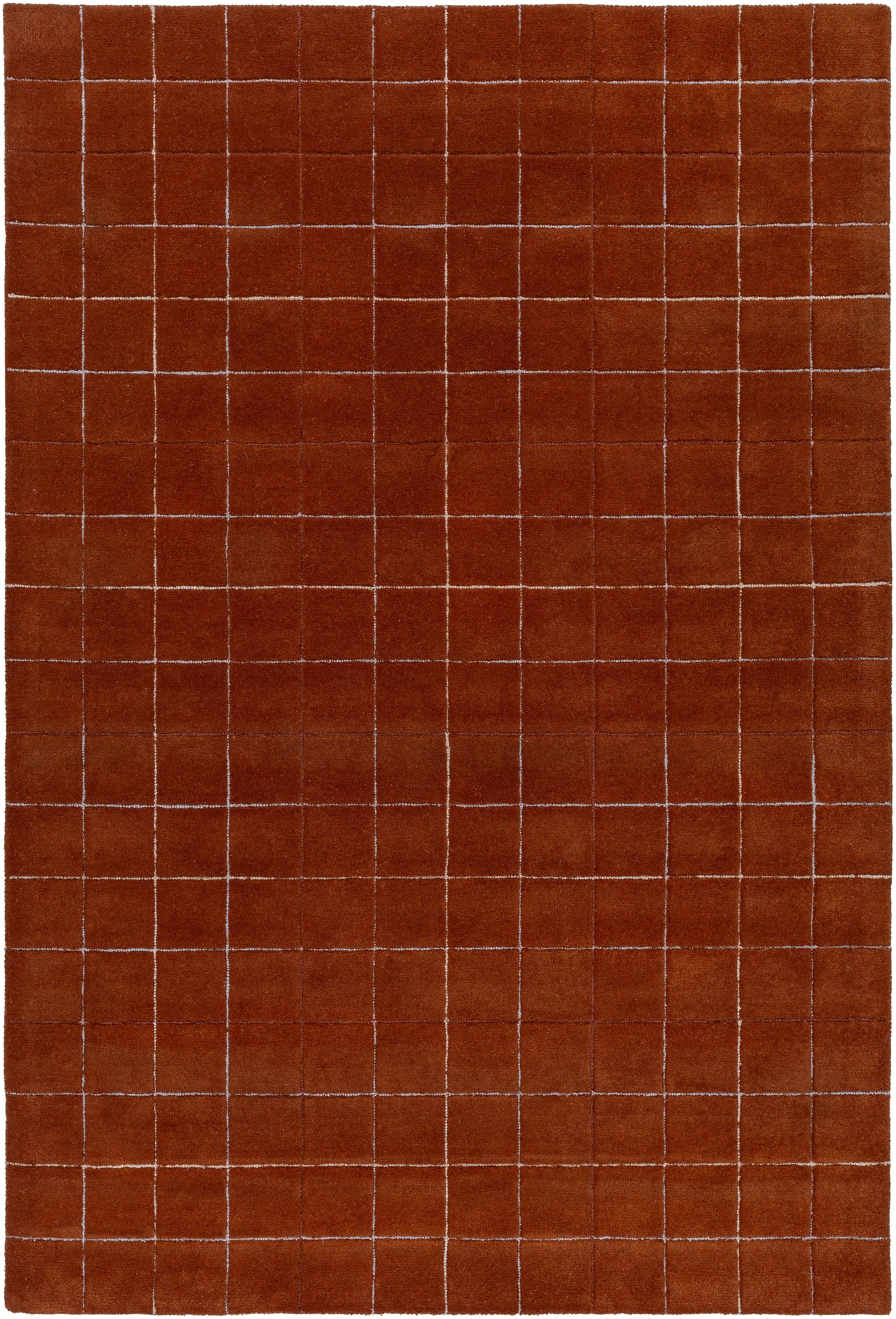 Brook Red Indoor 8' x 10' Handmade Rug - Image 0