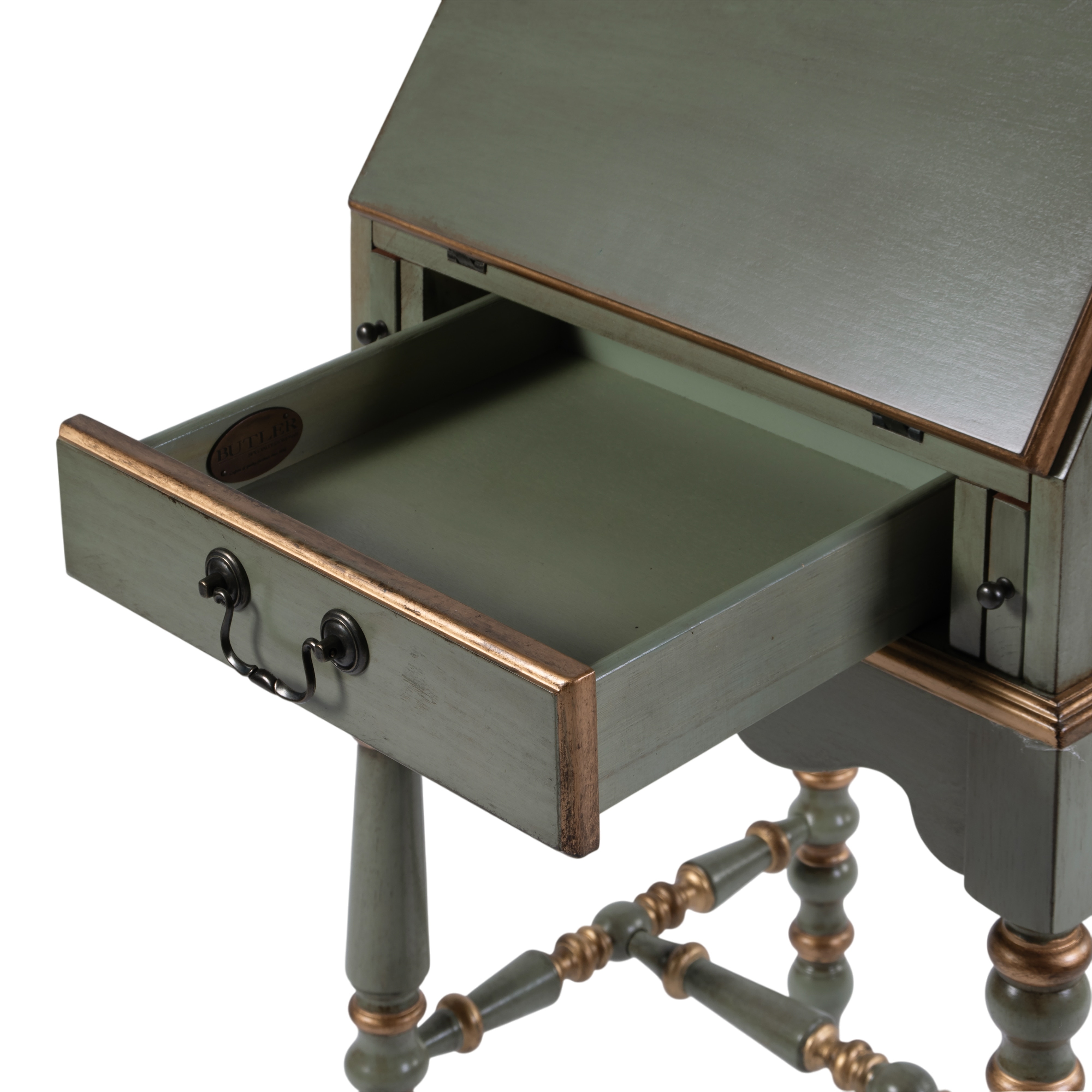 Newlark Royal Pastel Green Secretary - Image 2