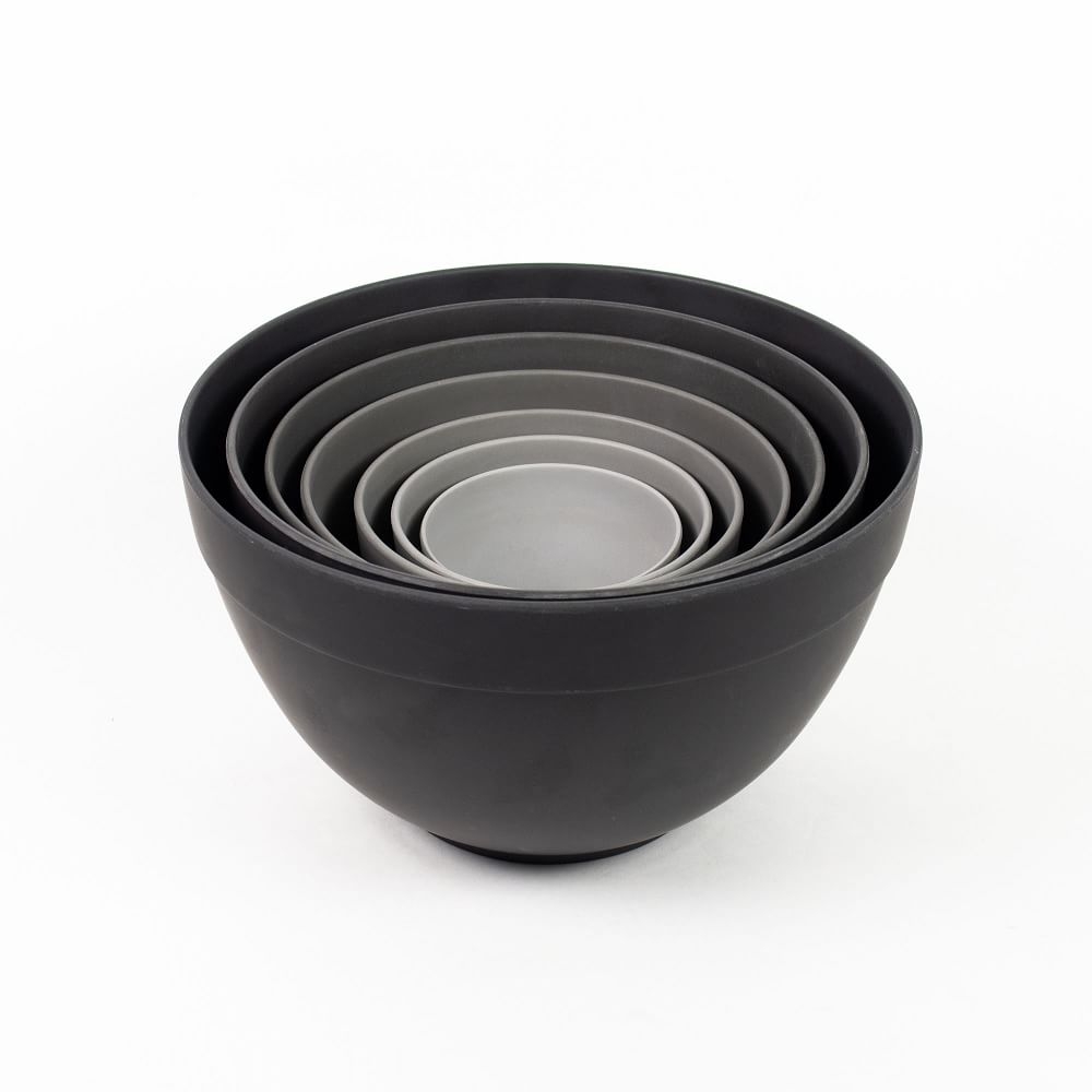 Bamboozle Nesting Bowls, Black, 7 Piece - Image 0