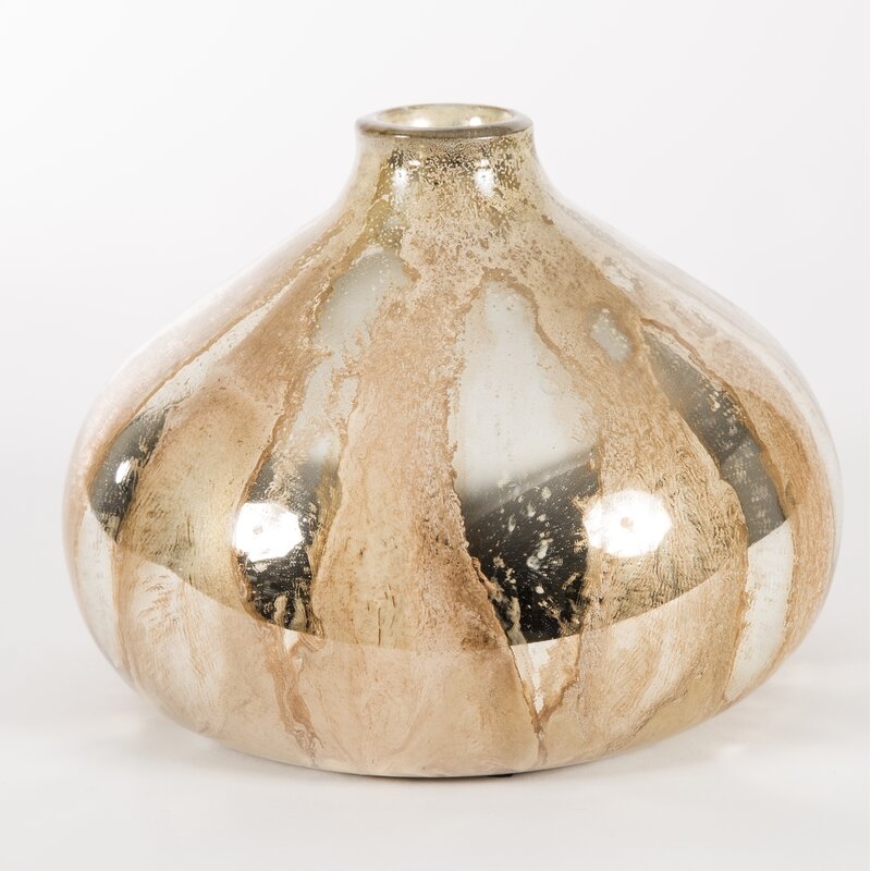 Prima Design Source Abbey Angelic 9"" Glass Table Vase - Image 0