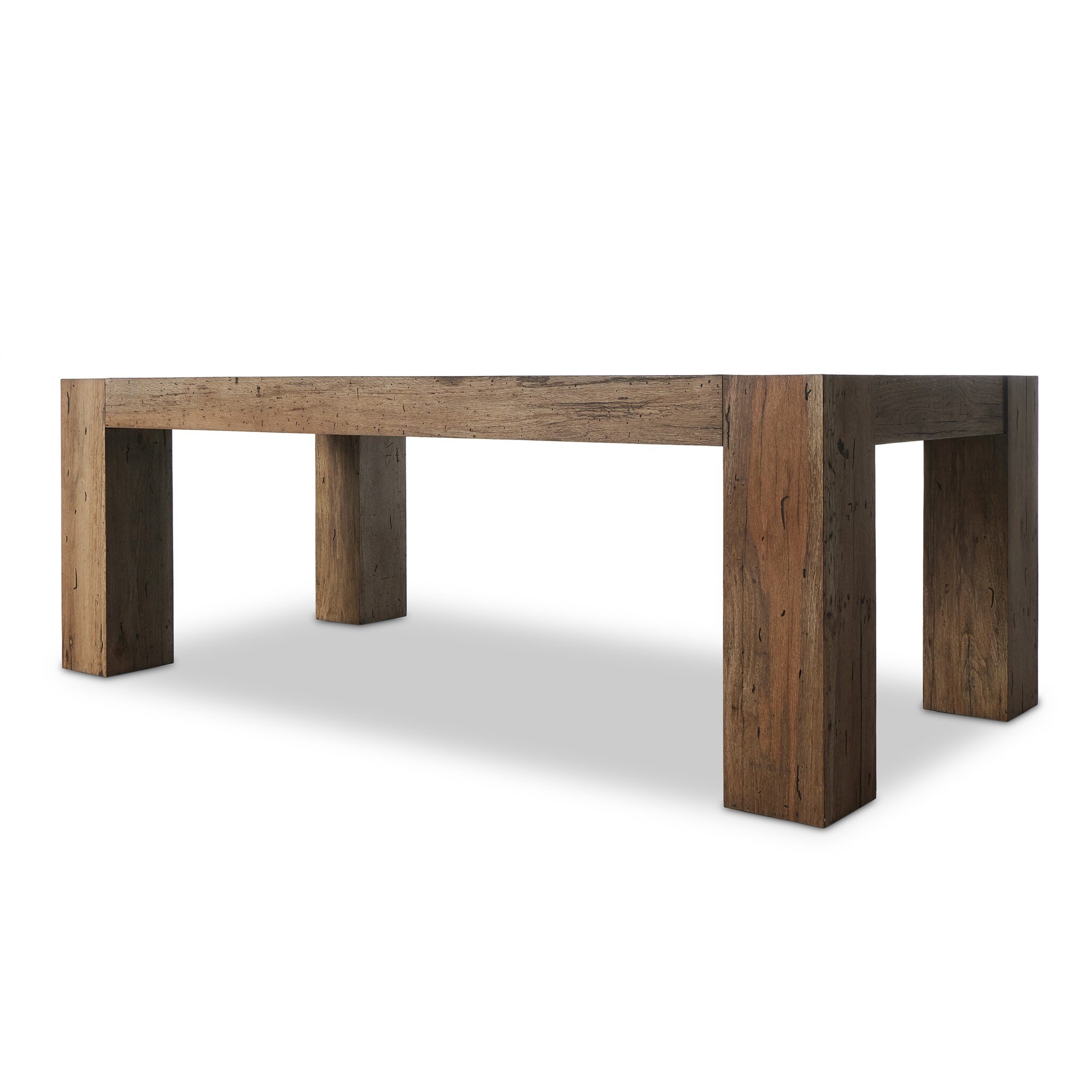 Abaso Dining Table - Rustic Wormwood Oak - Image 7