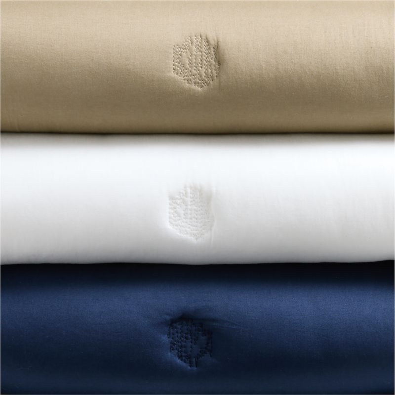 Organic Cotton Voile Pampas Ivory Twin/Twin XL Comforter - Image 4