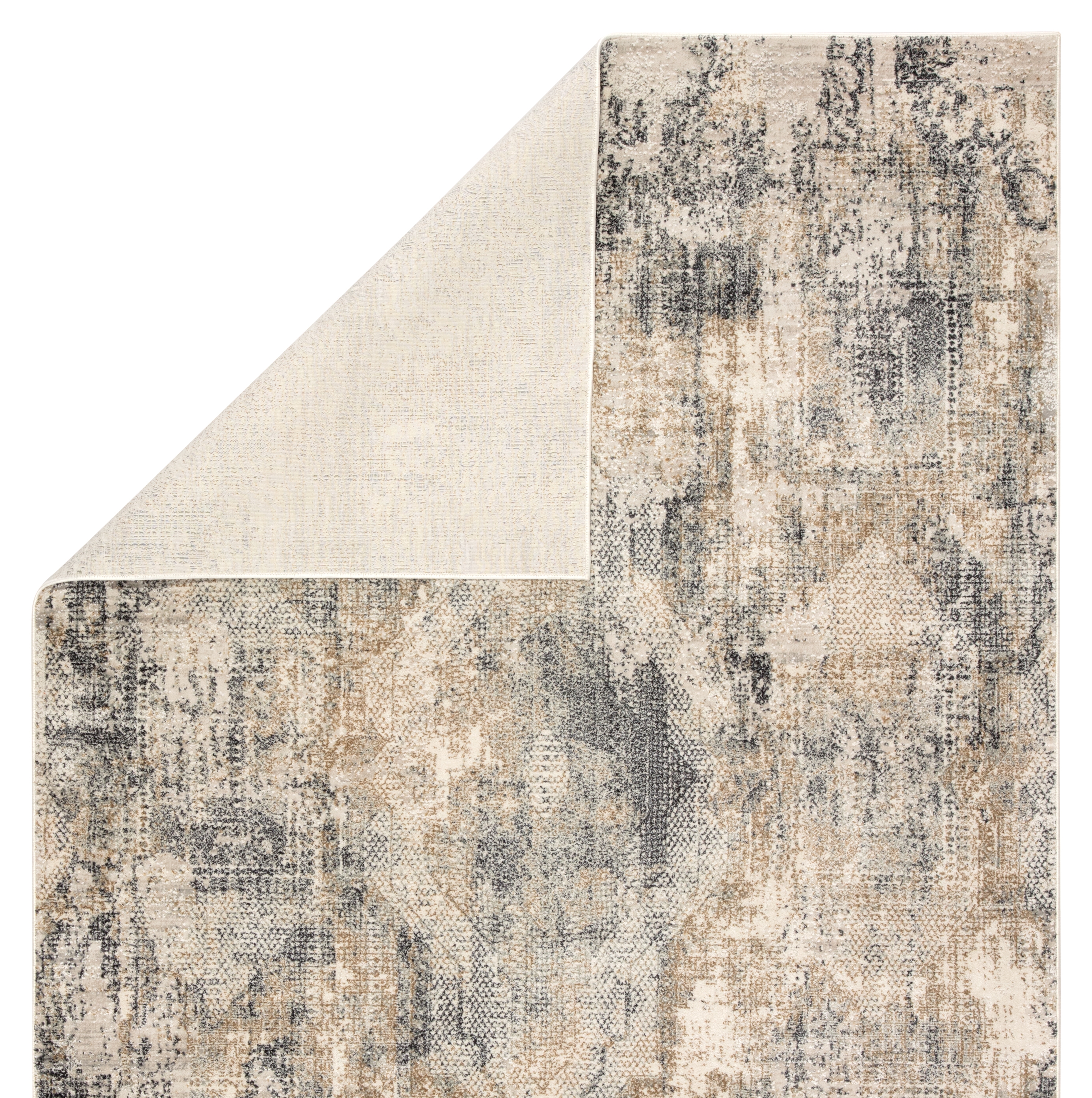 Ramsey Medallion Gray/ Gold Area Rug (11'10"X14') - Image 2