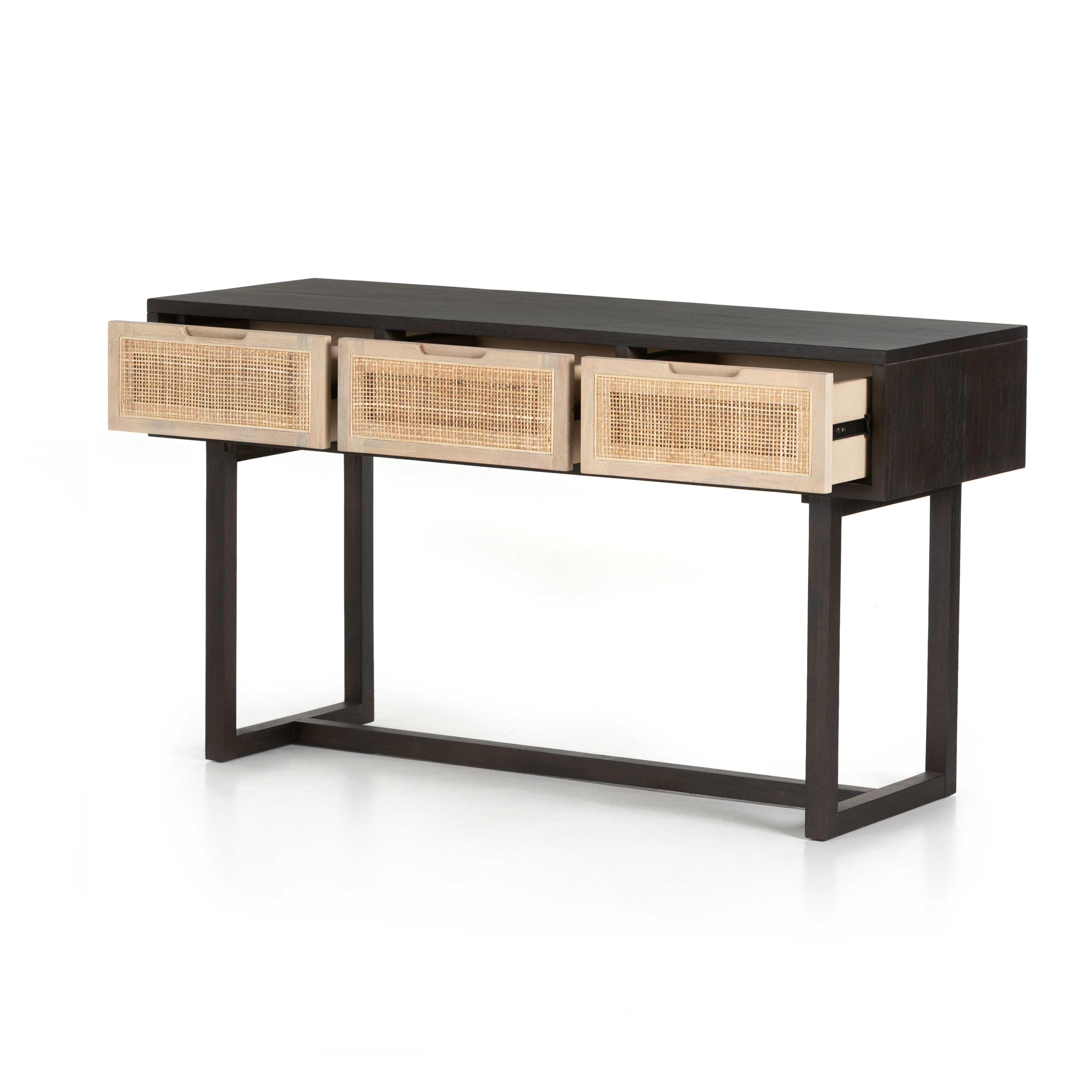 Clarita Console Table-Black Mango - Image 4