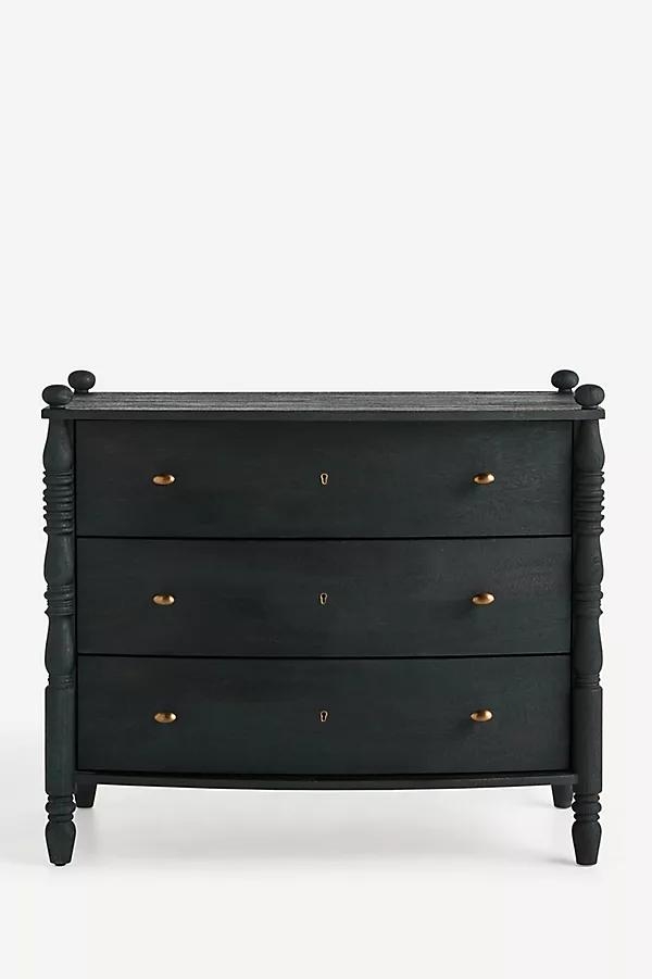 Spindle Three-Drawer Dresser - Image 0