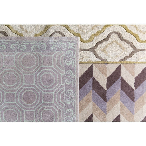 Modern Classics Beige Indoor 9' x 13' Handmade Rug - Image 0