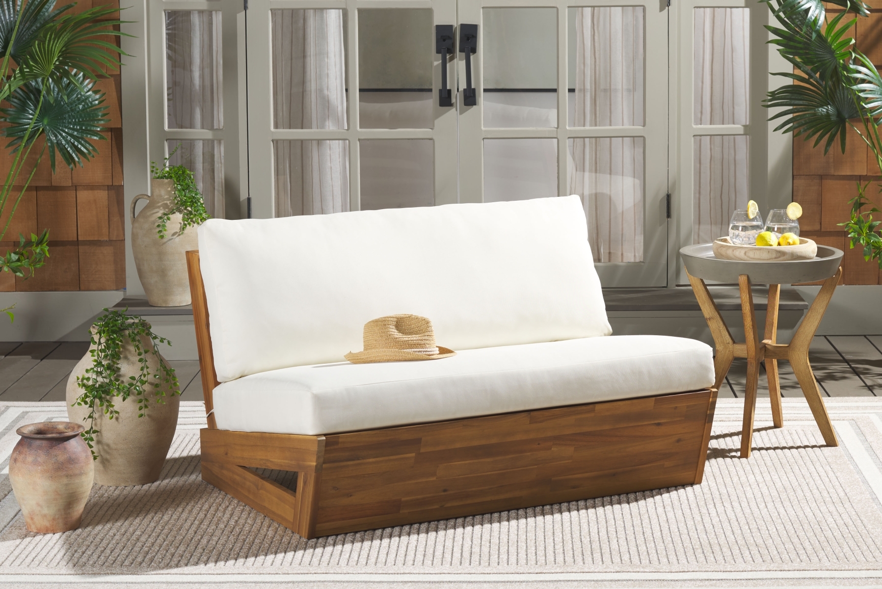 Dune Indoor-Outdoor Sofa - Natural/Beige - Image 1