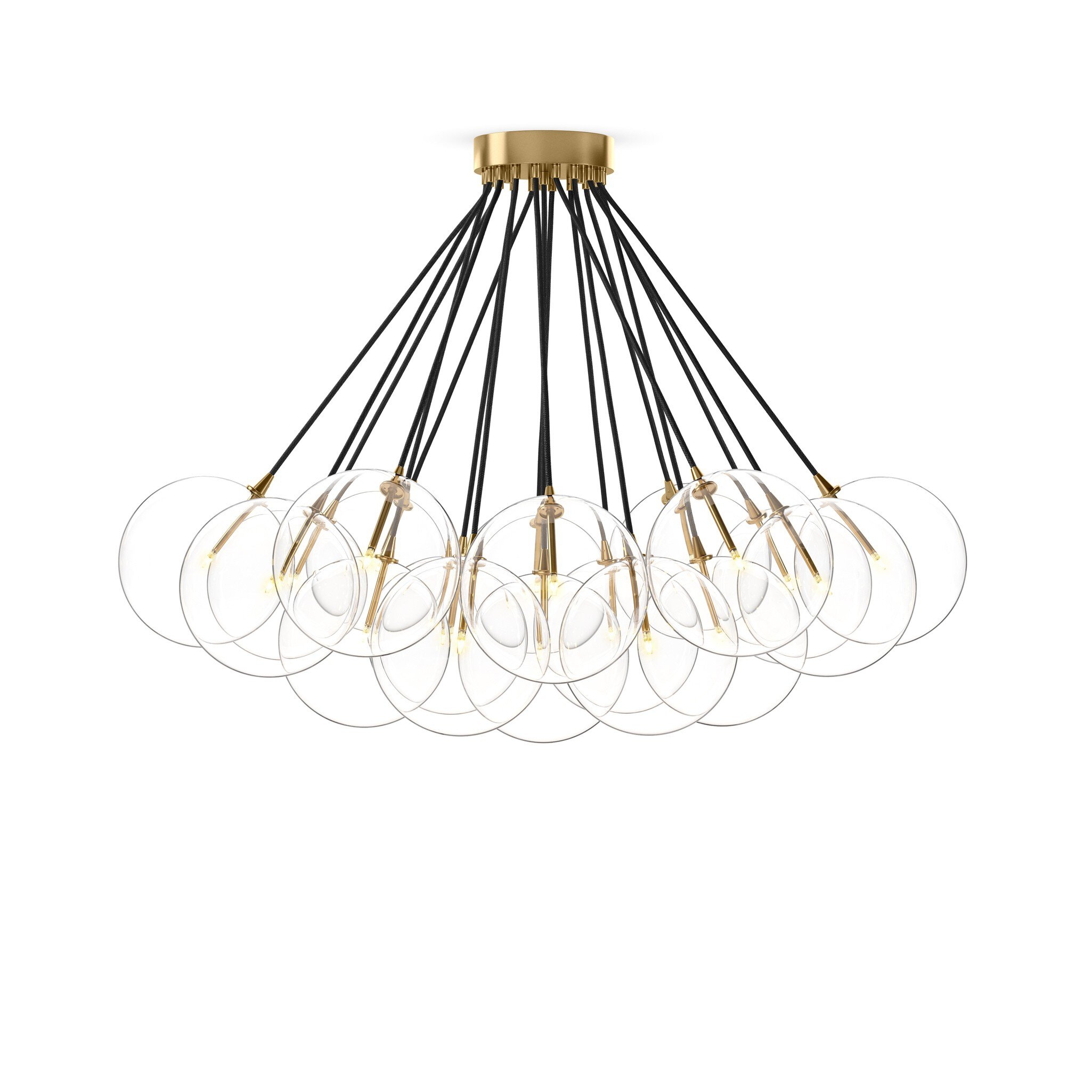 Cloud Chandelier - Black Cord - Image 2