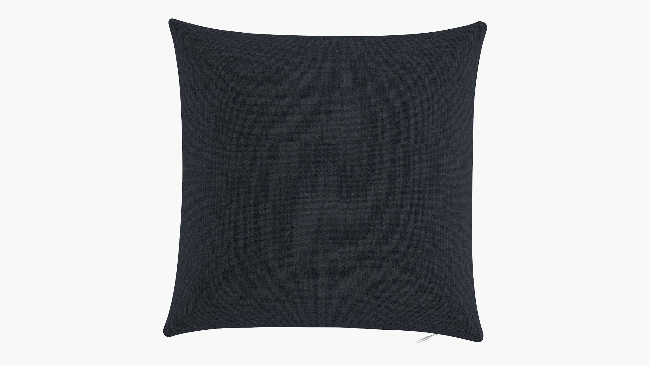 Throw Pillow 16", Navy Everyday Linen, 16" x 16" - Image 0