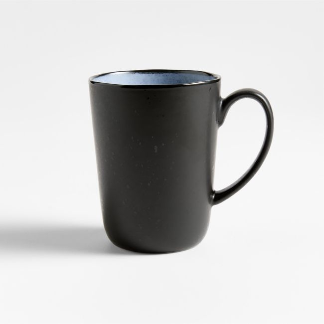 Mercer Arctic Blue 14-oz. Recycled Stoneware Mug - Image 0