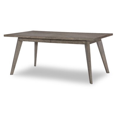 Balfor Extendable Rubberwood Solid Wood Dining Table - Image 0