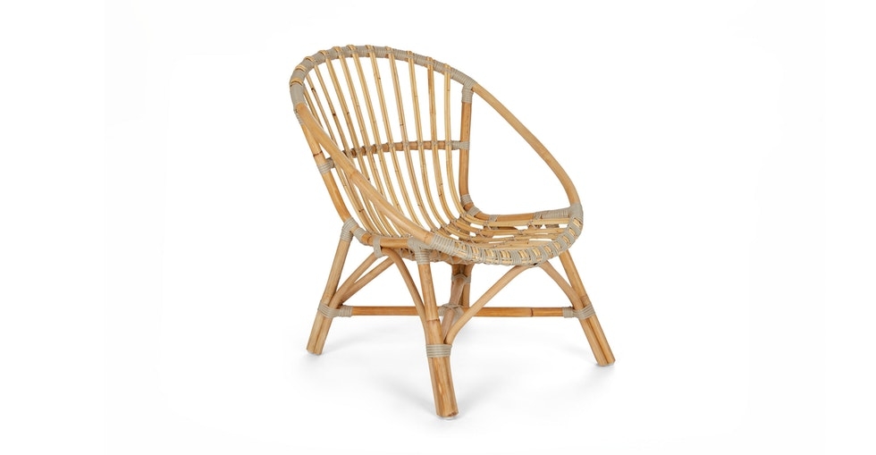 Livia Natural Lounge Chair - Image 0
