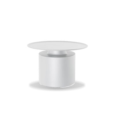 Rook Coffee Table Powder Coated Matte White Aluminum - Image 0