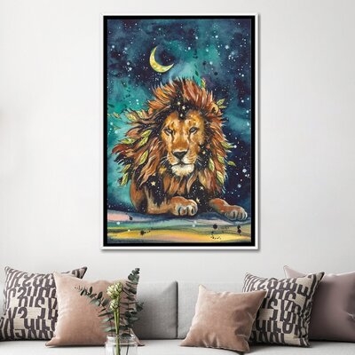 Becoming the Stars by Kat Fedora - Painting Print on Canvas - Image 0