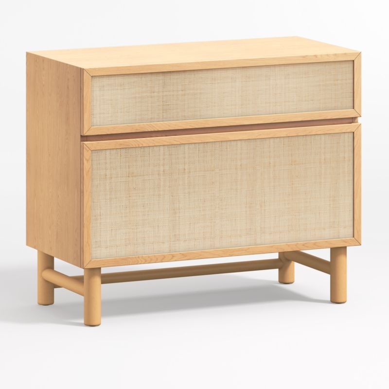 Emmer Large Natural Oak File Cabinet - Image 3