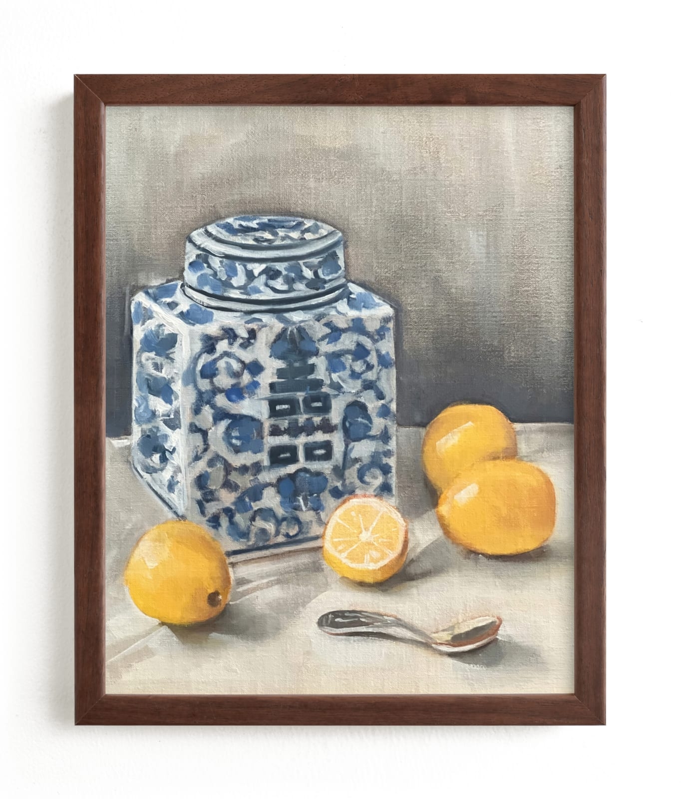 Lemon Chinoiserie Open Edition Fine Art Print - Image 0