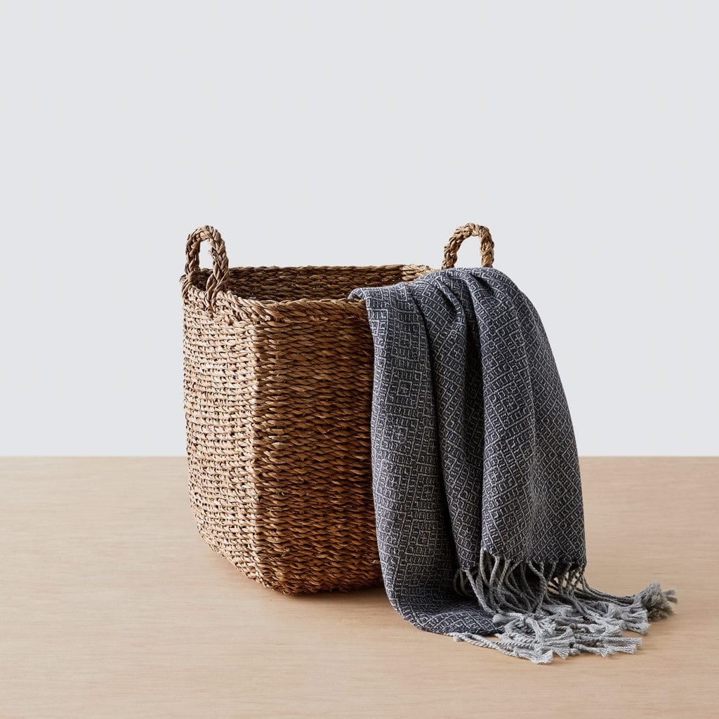 The Citizenry Padma Square Storage Baskets | Small | Tan - Image 0