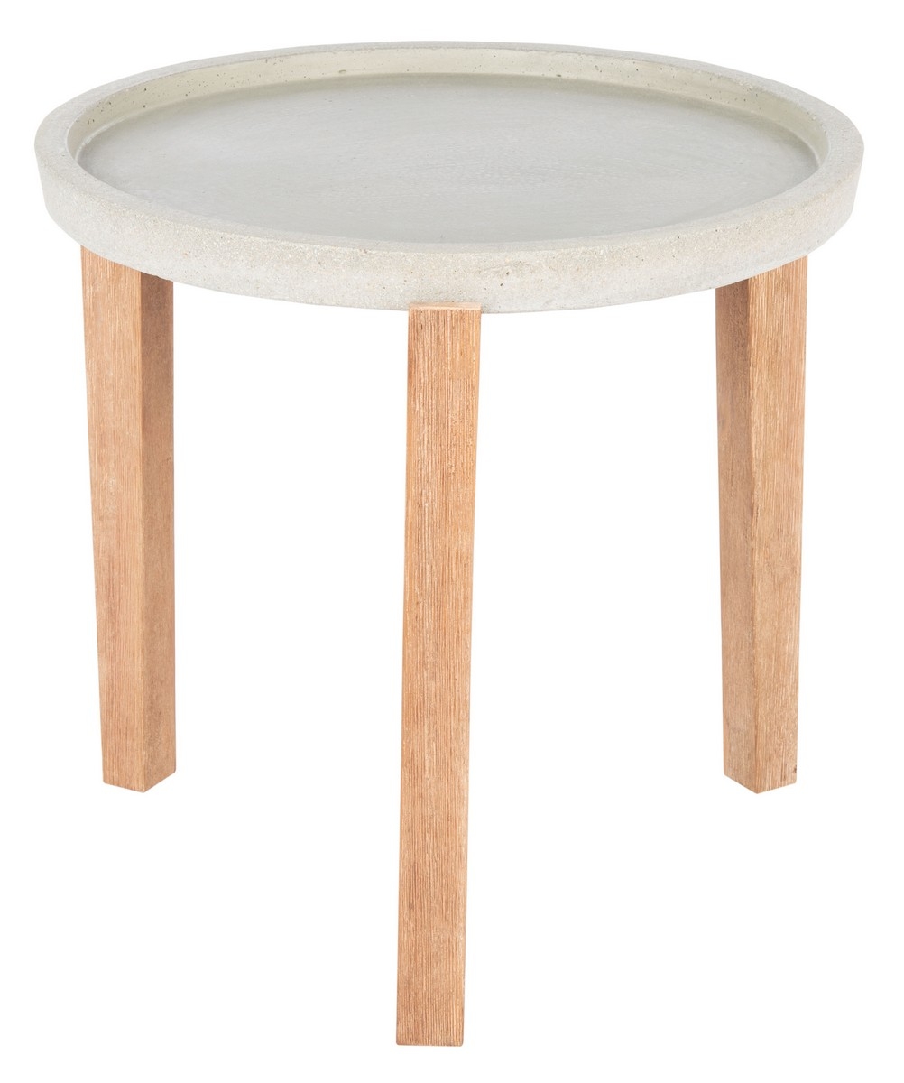 Serka Side Table - Light Grey - Safavieh - Image 5
